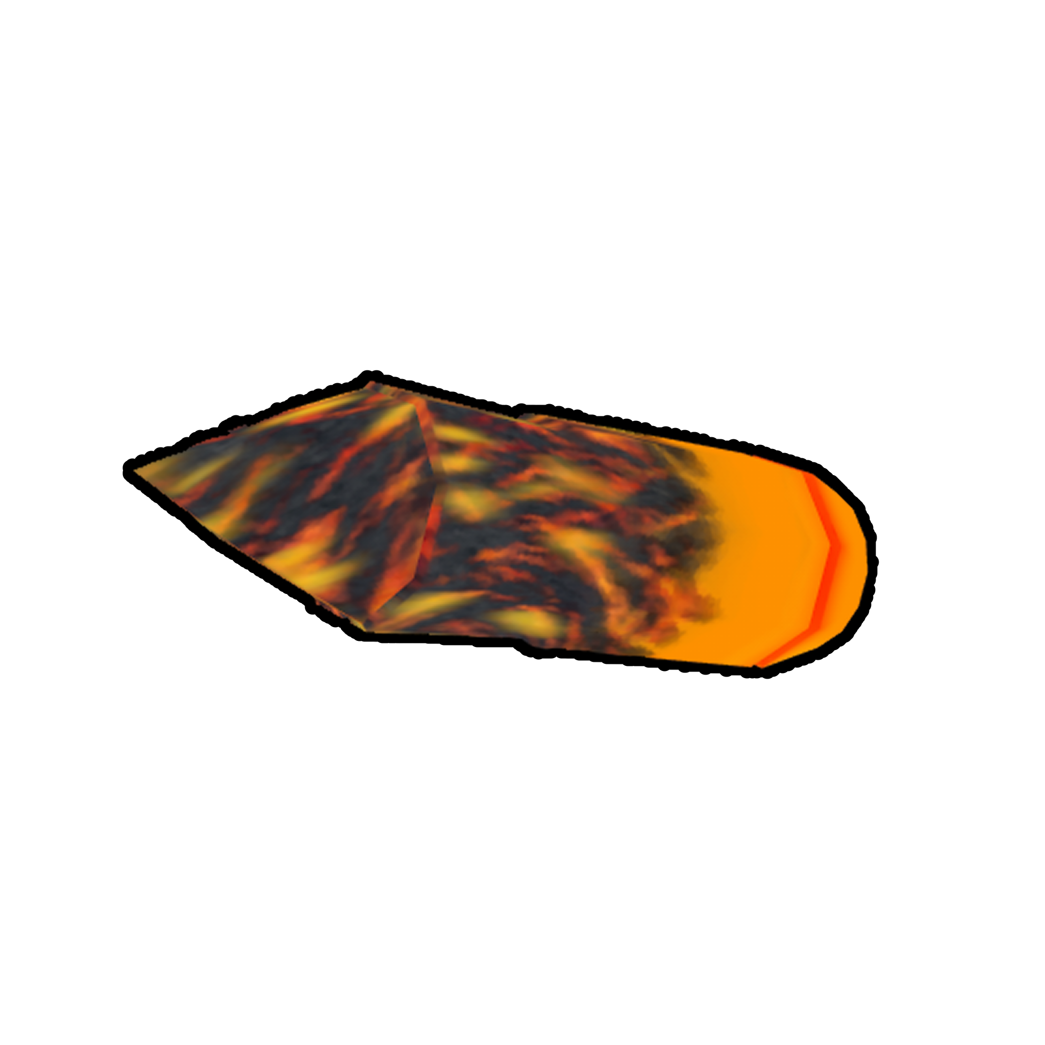 Lava projectile variant