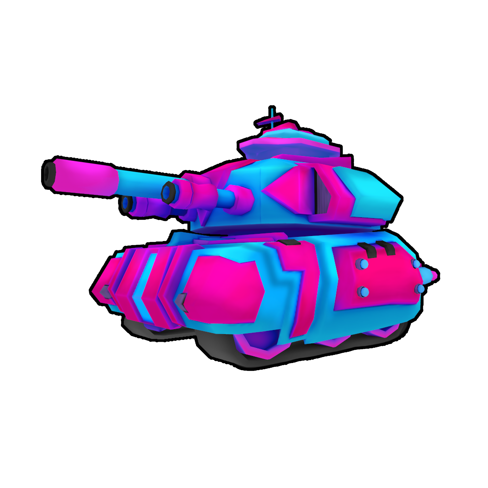 Blue and orange Smash Tank variant